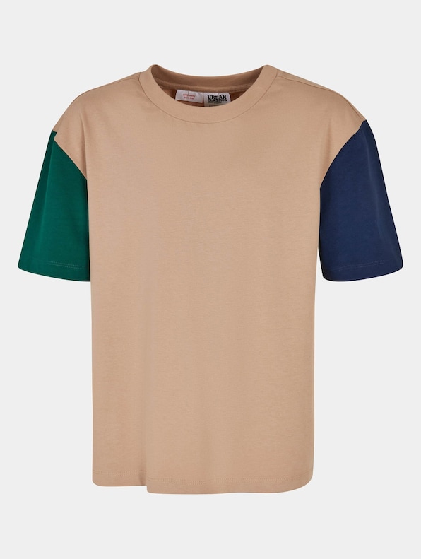 Boys Organic Oversized Colorblock -0