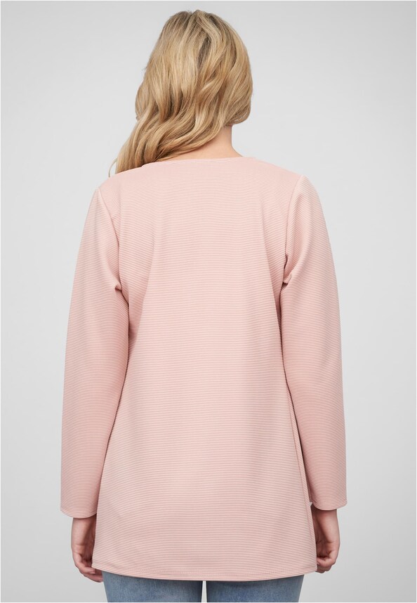 Cloud5ive Damen Strickjacke offener ribbed Cardigan-1