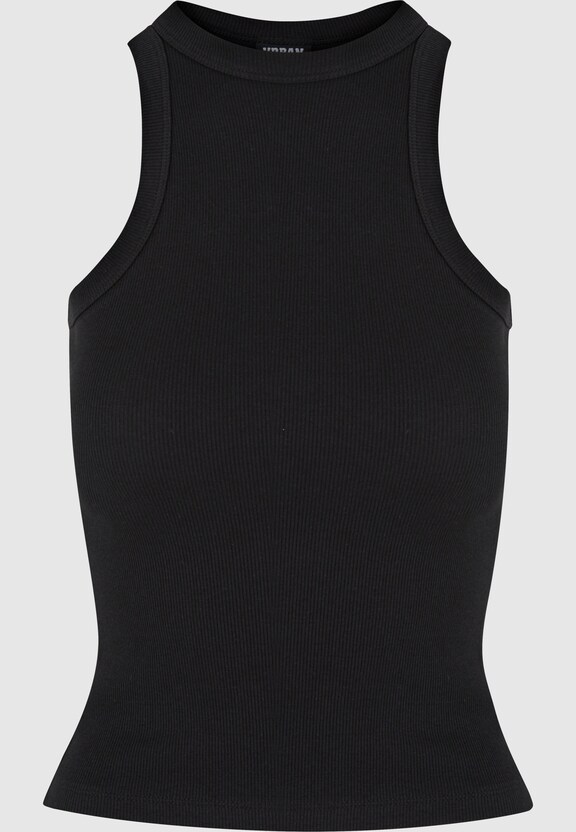 Ladies Racer Back Rib Top-6