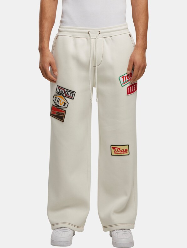 True Religion PATCH BIG-T BAGGY SWEATPANTS-4