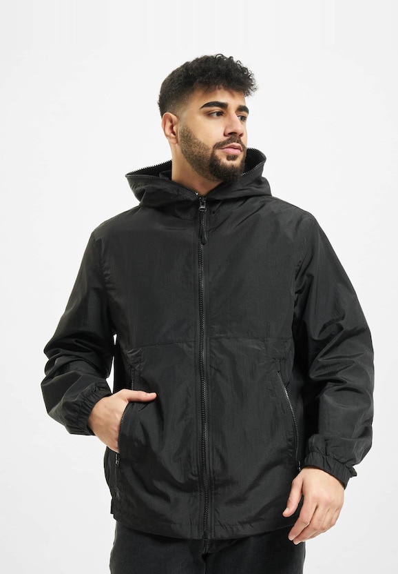 Full Zip Nylon Crepe-1