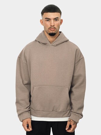 Dropsize Heavy Oversize Rubber Patch Hoodie