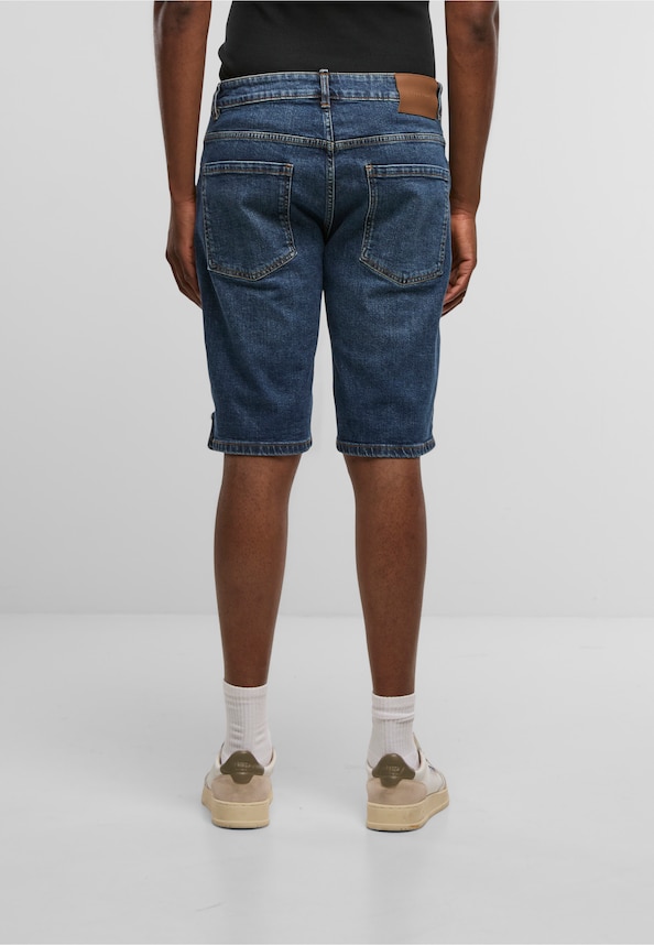 Leonardo Ripped Slim Fit Shorts-1