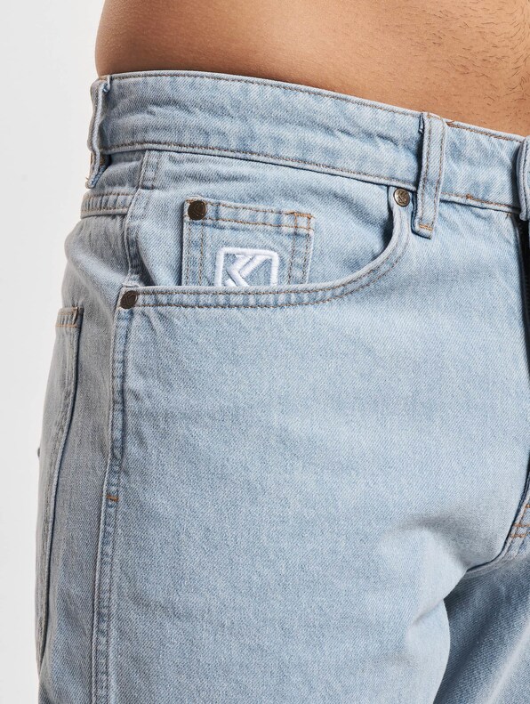 Retro Tape Workwear Denim Loose Fit-5