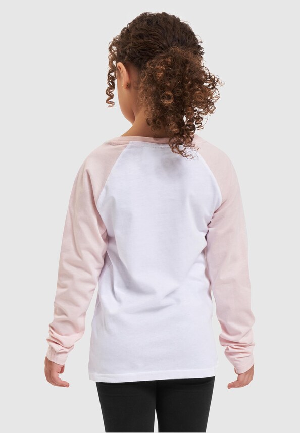 Girls Contrast Raglan -5