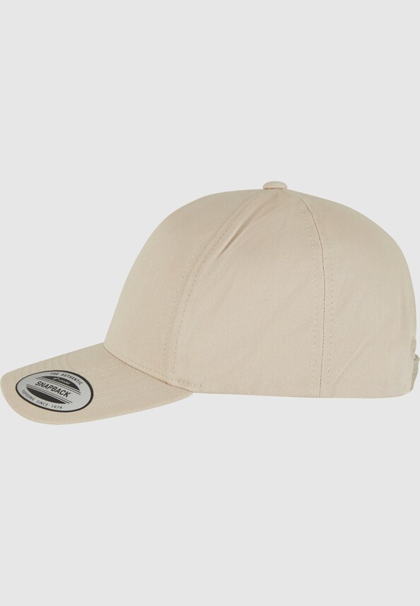 5-Panel Curved Classic Snapback-3