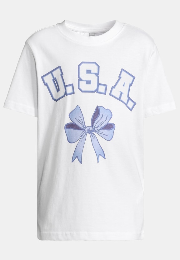 T-Shirt 2 Pack - kurzarm - USA Bow & Girls Club-0