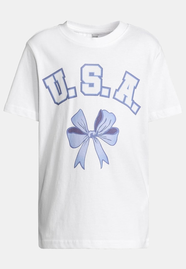 T-Shirt 2 Pack - kurzarm - USA Bow & Girls Club-0