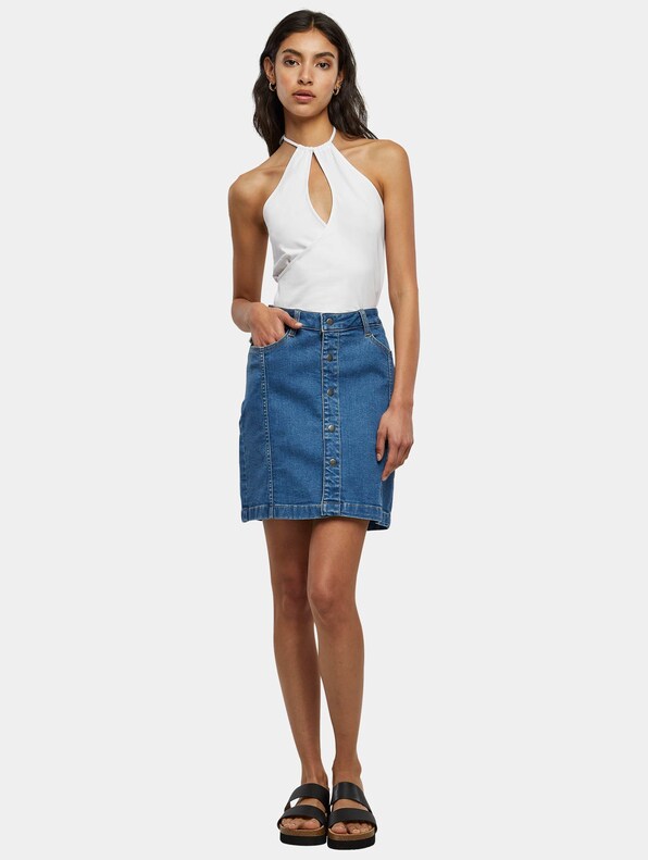 Organic Stretch Button Denim -2