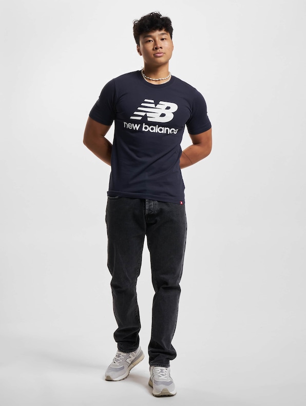 New Balance Essentials Stacked Logo T-Shirt-4