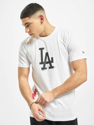 New Era MLB LA Dodgers Blue Print Graphic T-Shirt