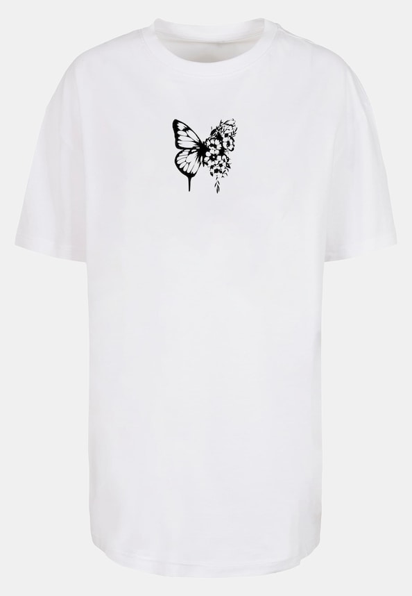 Ladies Flowers Bloom Oversized Boyfriend-2