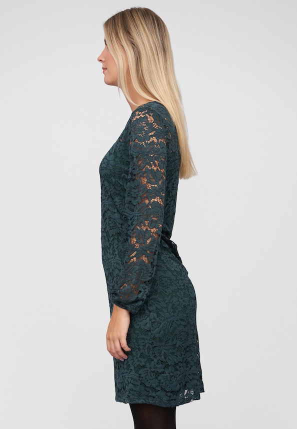 Longsleeve Dress with lace-2
