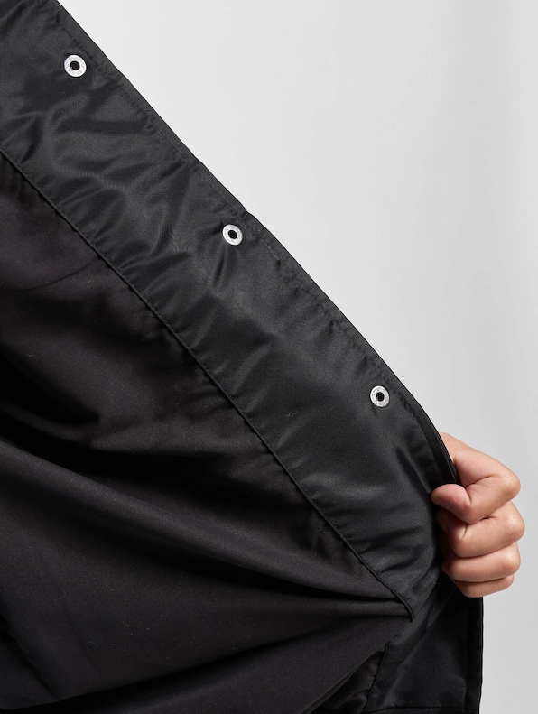 Karl Kani Varsity Padded Souvenir Jacket light black/white-4
