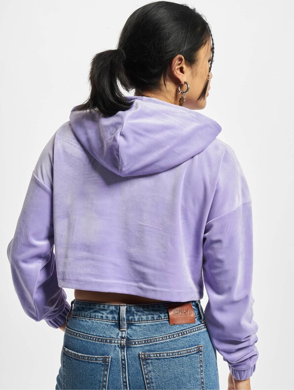 Ladies Cropped Velvet-1