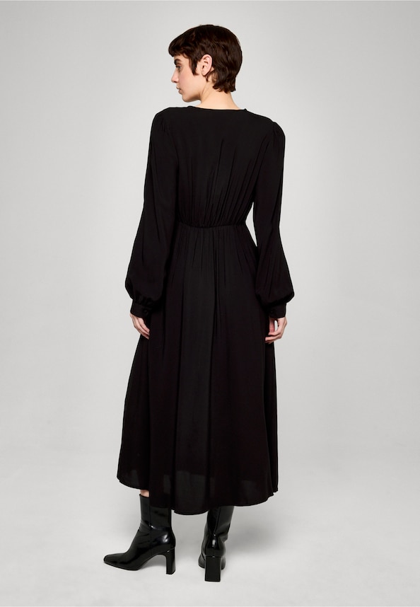 VIPAYA L/S MIDI DRESS/SU - NOOS-1