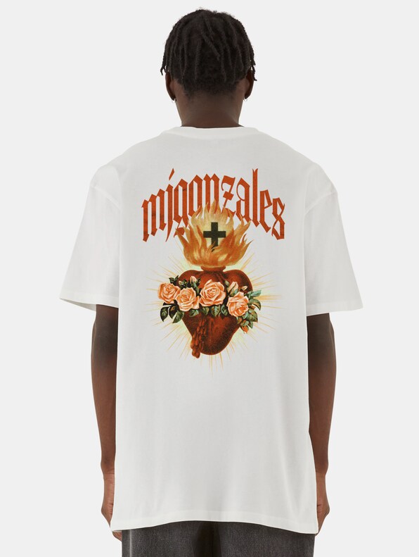 MJ Gonzales HEART heavy oversized T-Shirts-1