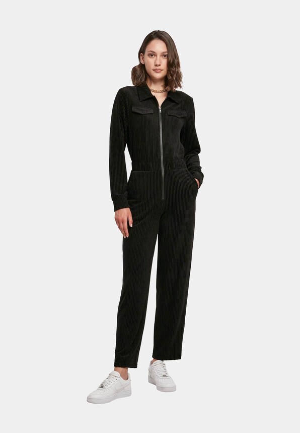 Ladies Velvet Rib-2
