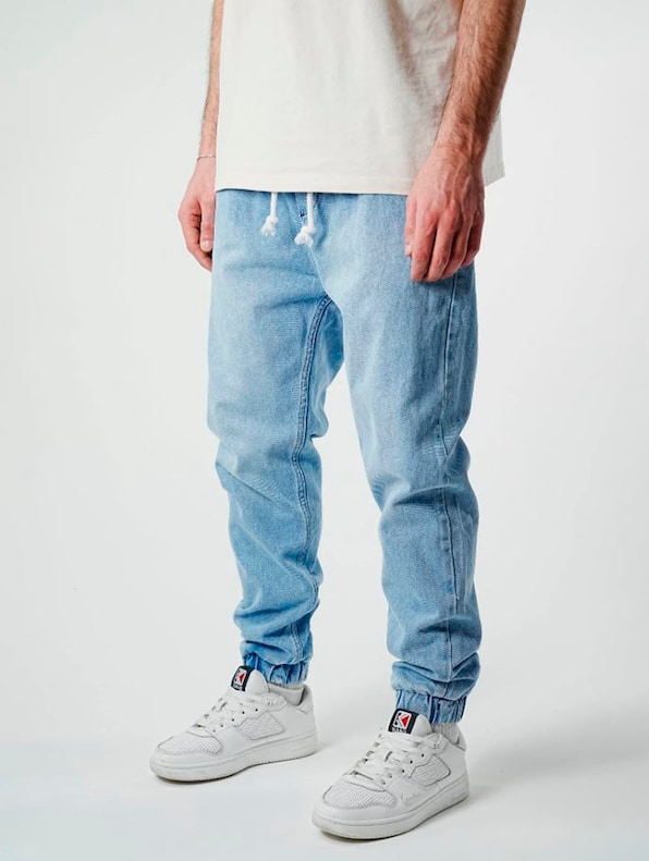 Essential Jogger Denim-0