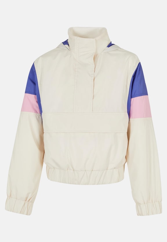 Girls Light 3-Tone Pull Over Jacket-0