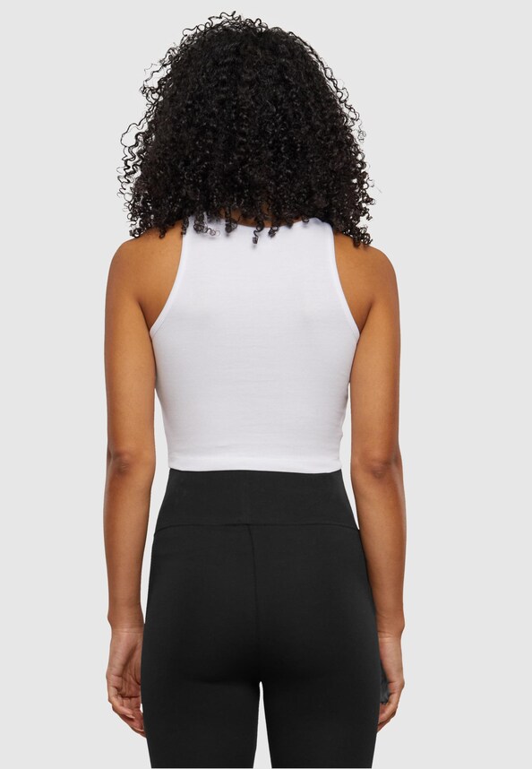 Ladies Organic Cropped Rib Top-1