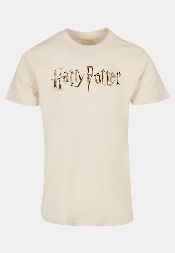 Harry Potter - Colour Logo Basic T-Shirt-0