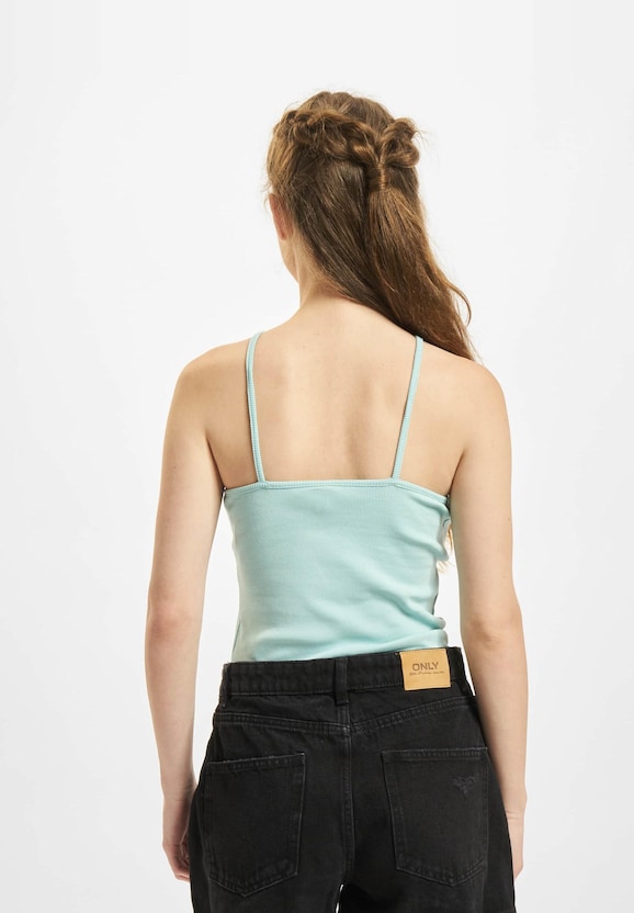 Only Nessa Rib Top Pastel-1