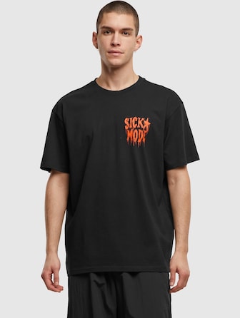 Mister Tee Psycho Font Oversize Tee
