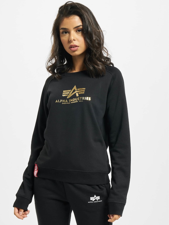 Alpha Industries New Basic Foil Print Pullover-2