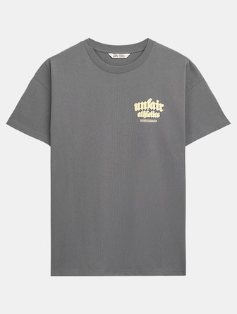 Inspired Easy Fit T-Shirt Charcoal