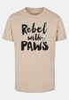 Peanuts - Rebel with paws T-Shirt Round Neck-4