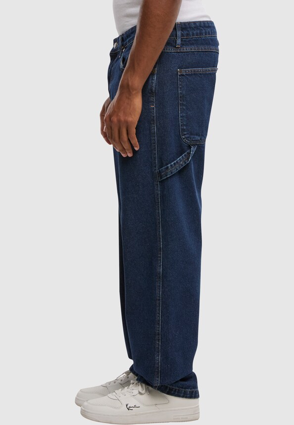 KK Retro Baggy Workwear Denim rinse blue-2