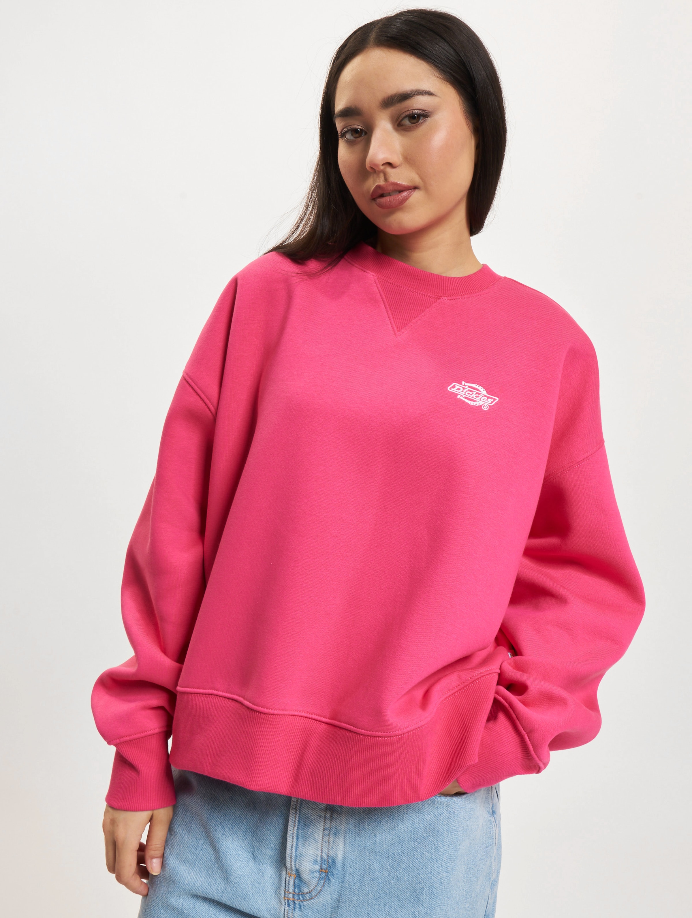 Dickies Summerdale Sweatshirt Vrouwen op kleur roze, Maat L
