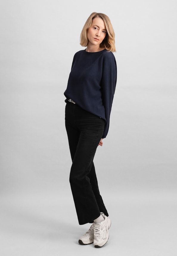 PULLOVER O-NECK FINE COTTON-1