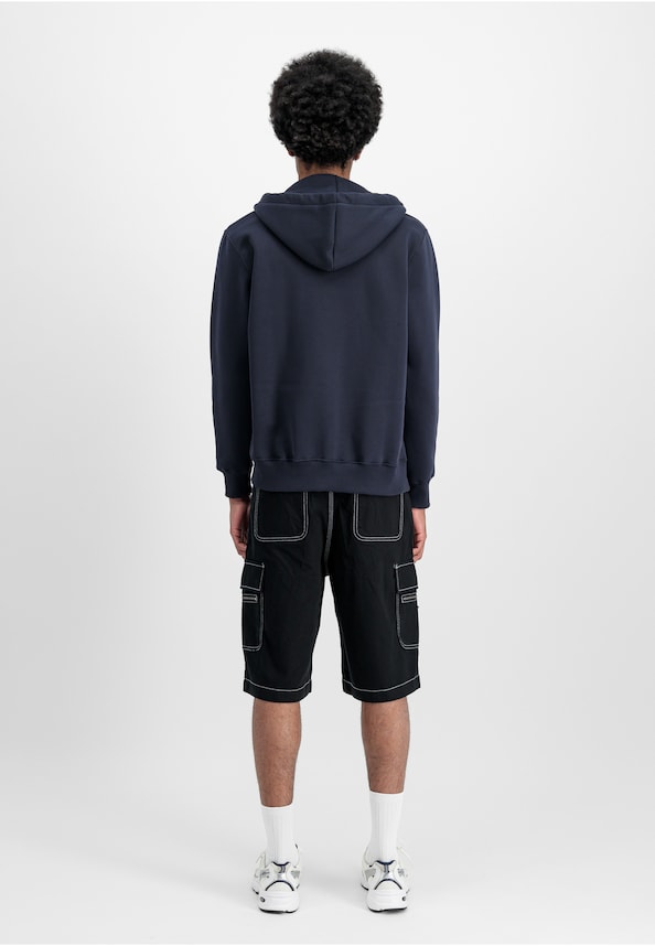 Basic Zip Hoodie Small Logo-1