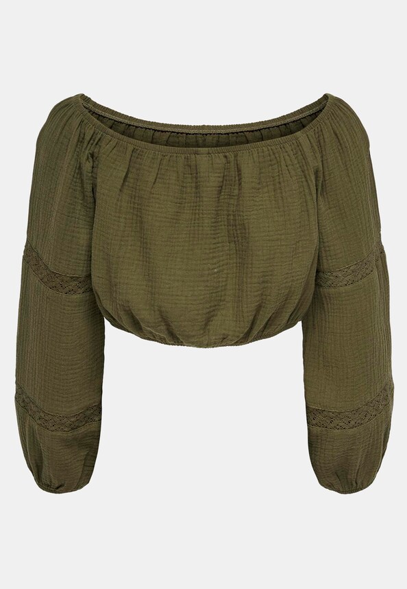 ONLY Damen Crop Off-Shoulder-1