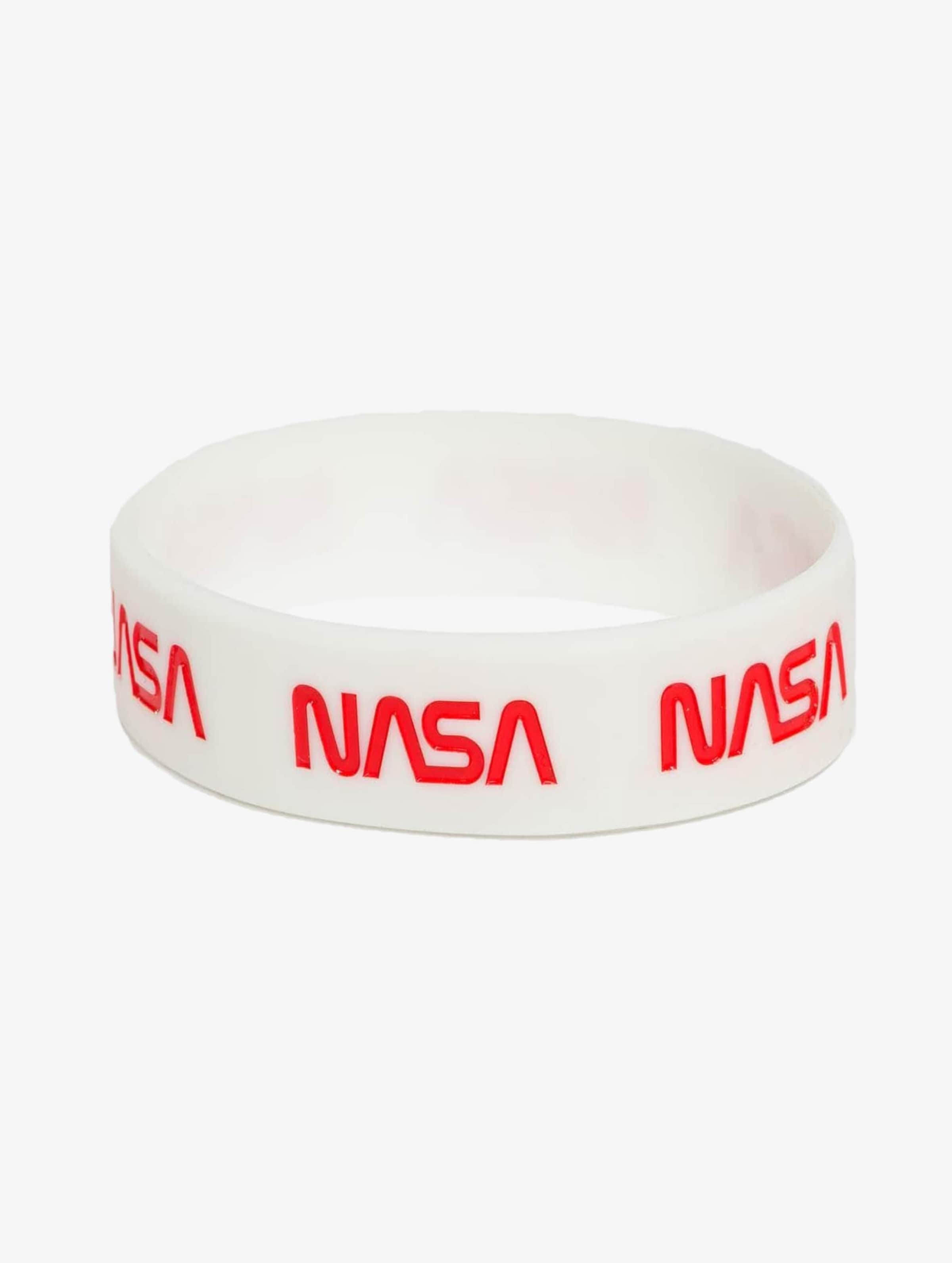 Mister Tee NASA Bracelet Frauen,Männer,Unisex op kleur wit, Maat ONE_SIZE