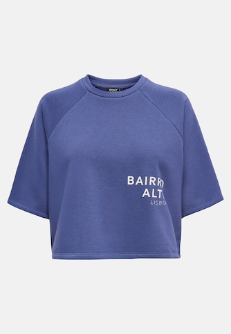 ONLCORA S/S PRINT O-NECK UB SWT