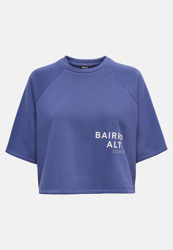 ONLCORA S/S PRINT O-NECK UB SWT-0