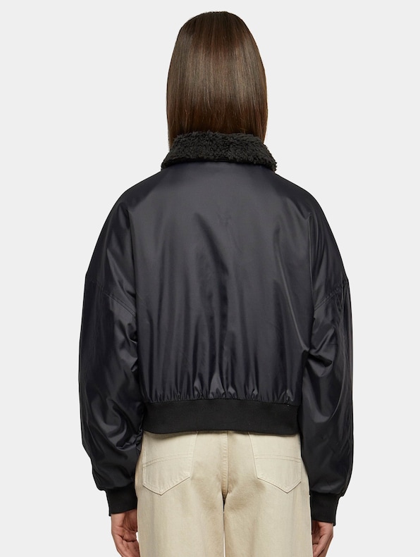 Ladies Pilot Bomber Jacket-1