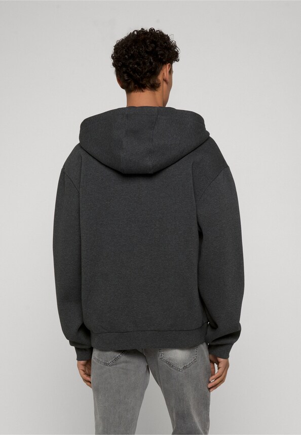 Urban Classics Fluffy Zip Hoodies-1