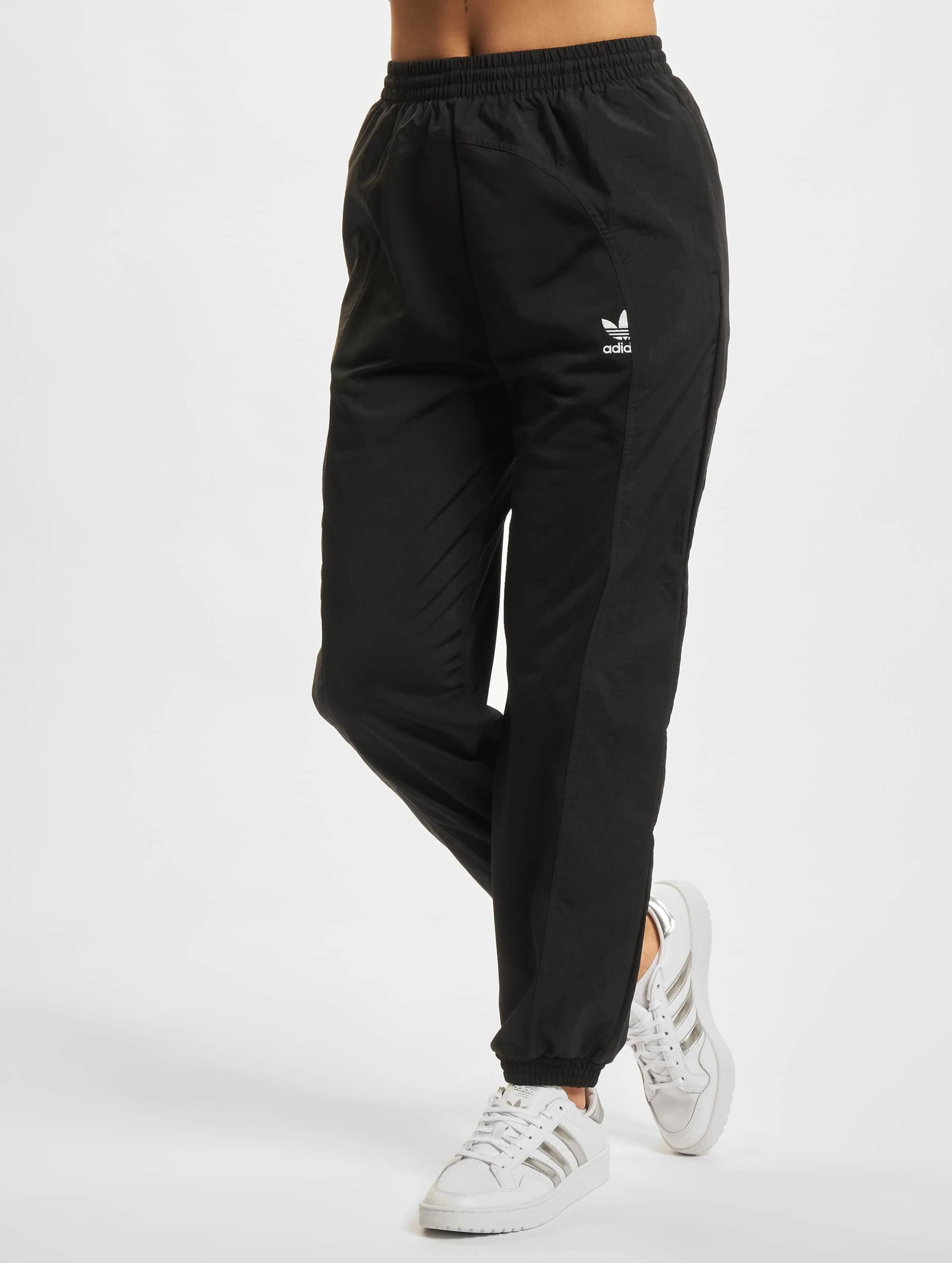 adidas Originals Adidas Adicolor Split Trefoil Track Pants Vrouwen op kleur zwart, Maat 32