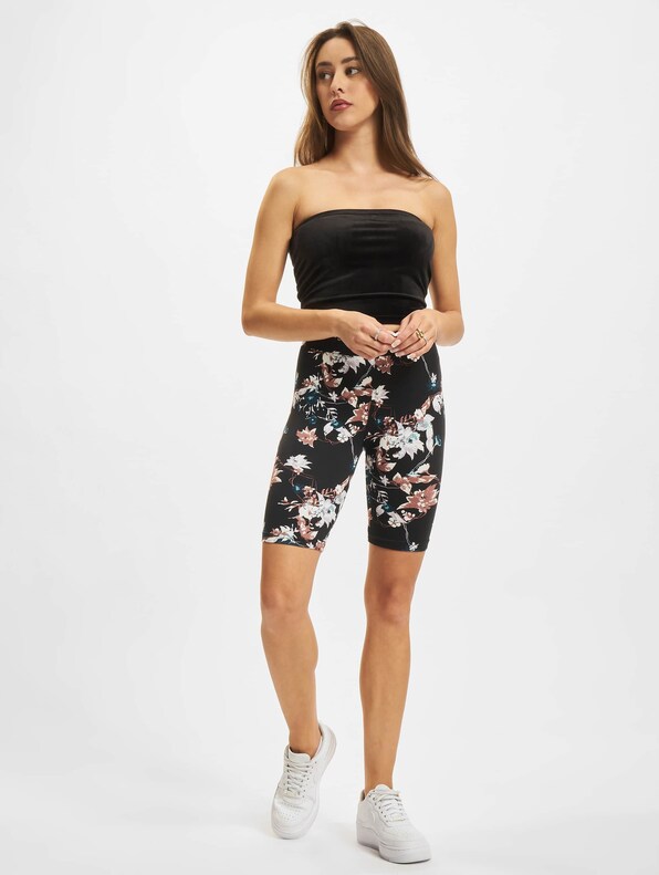 Ladies Short Velvet Tube-4