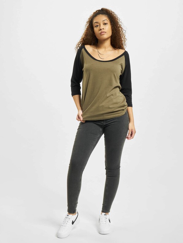 Ladies 3/4 Contrast Raglan-4
