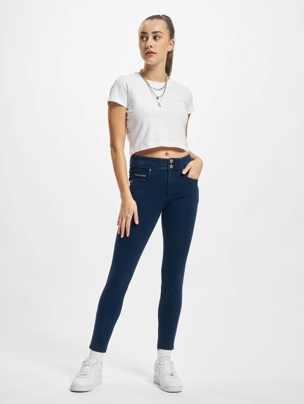 Now 7/8tel Denim Medium Waist Skinny-5