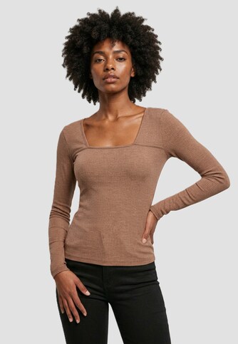 Ladies Rib Squared Neckline