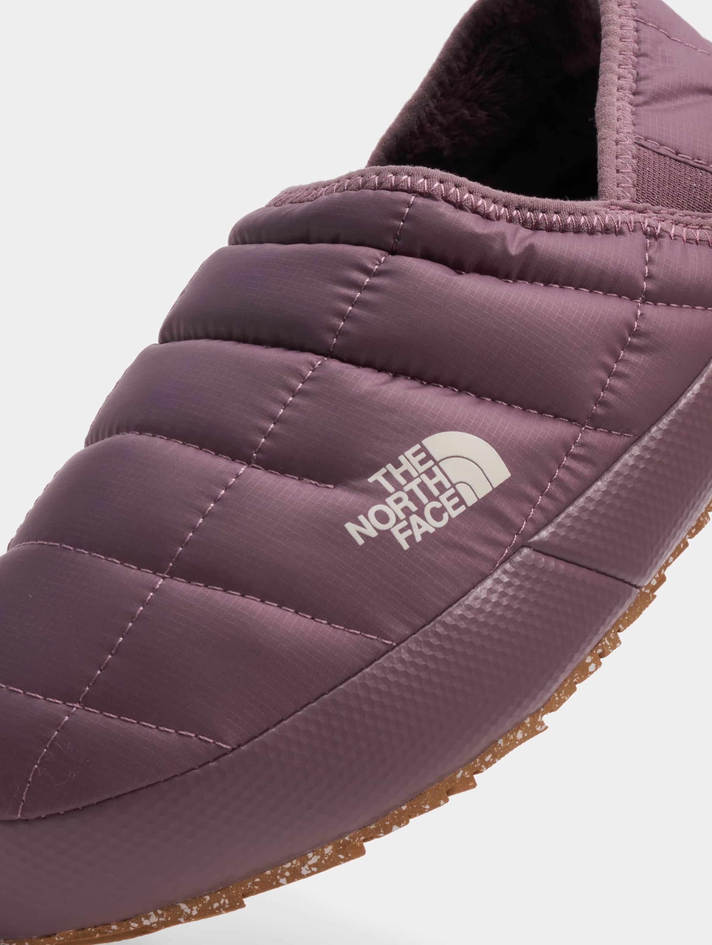 North face slippers online purple