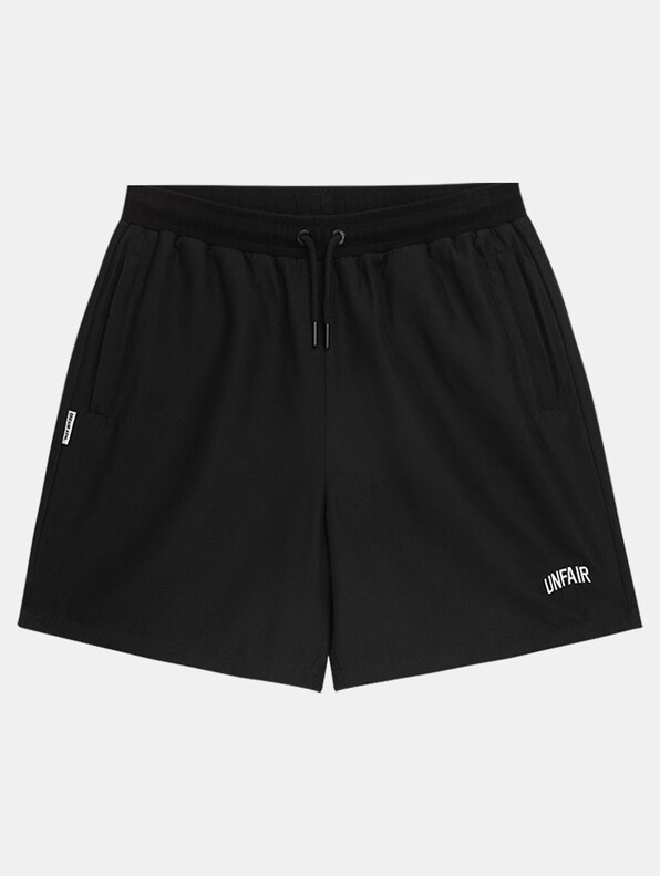 Curved Shorts Black-0
