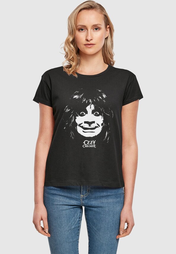 Ladies Ozzy Osbourne - Madman Box Tee-0