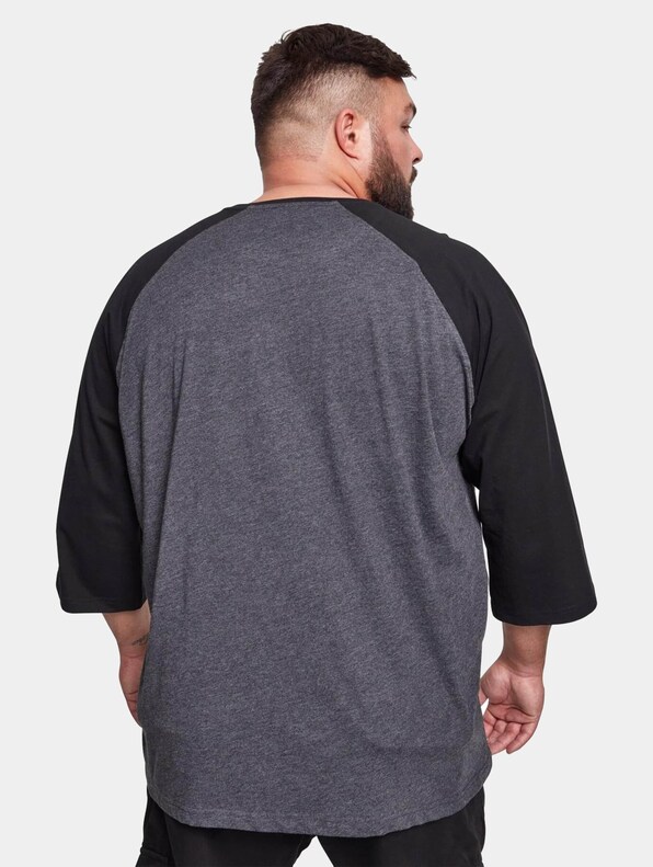 Contrast 3/4 Sleeve-1